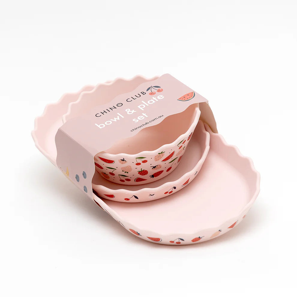 Silicone Bowl and Plate Set