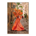 Lady In Orange