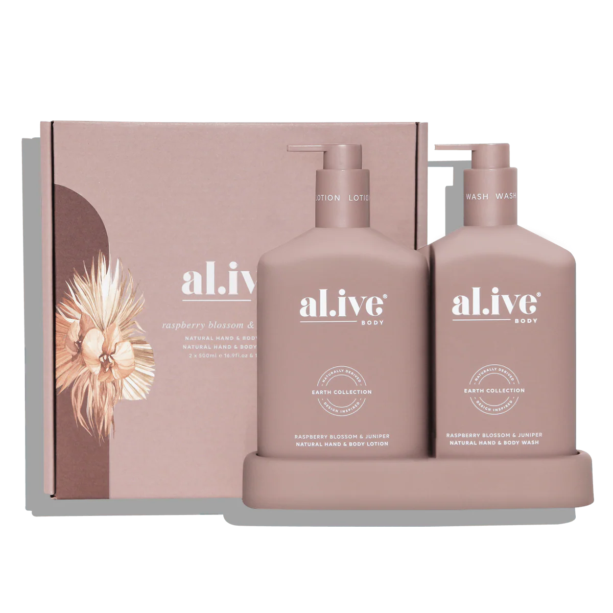 Raspberry Blossom & Juniper - Wash & Lotion Duo