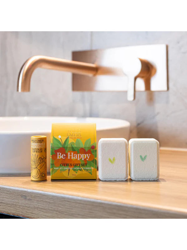 Citrus Mini Gift Set - BE HAPPY