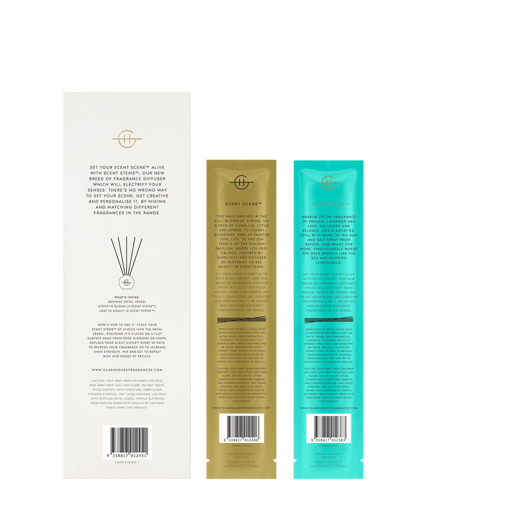 Scent Scene Duo - LOST IN AMALFI & KYOTO IN BLOOM