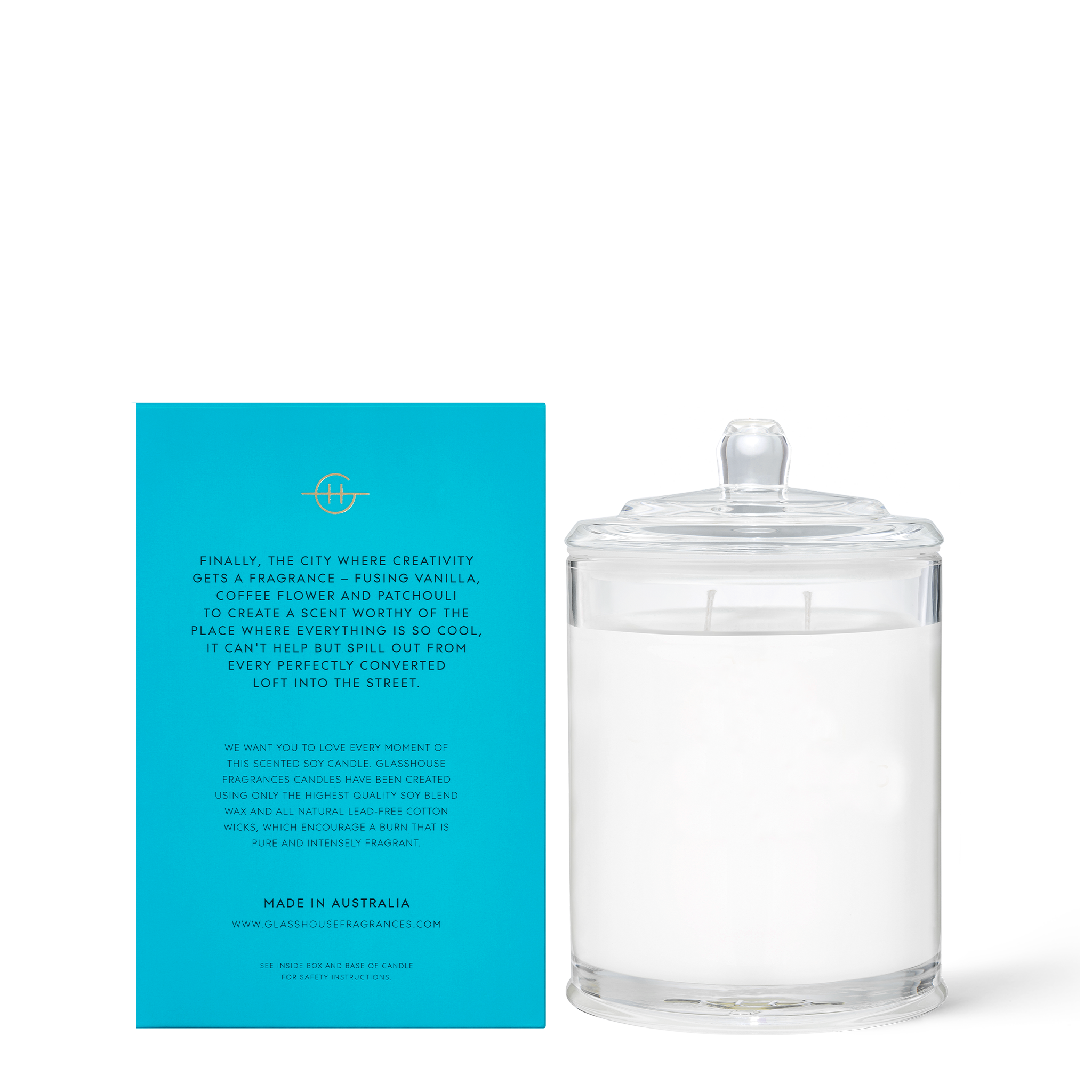 380g MELBOURNE MUSE Candle