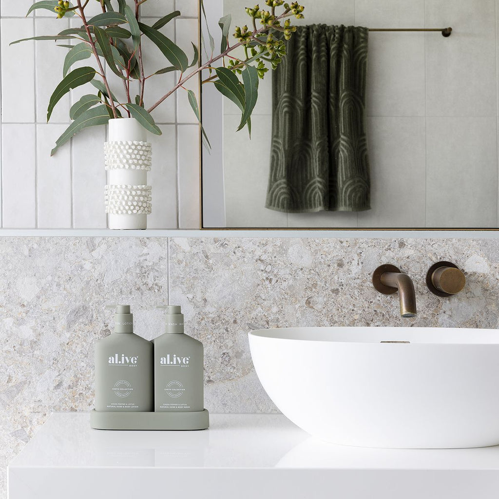 Green Pepper & Lotus - Wash & Lotion Duo