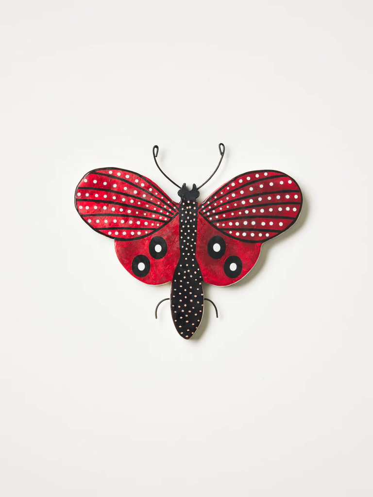 Moth Raspberry Plaque